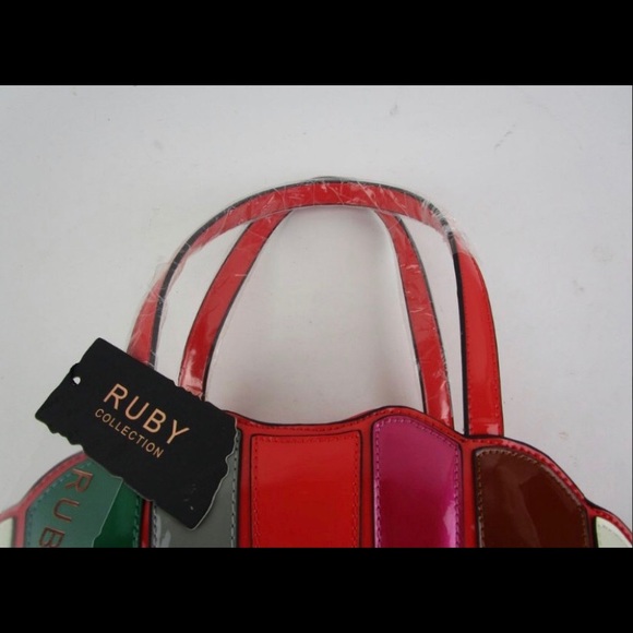 RUBY COLLECTION💥NWT💥SEASHELL HANDBAG - Picture 4 of 6